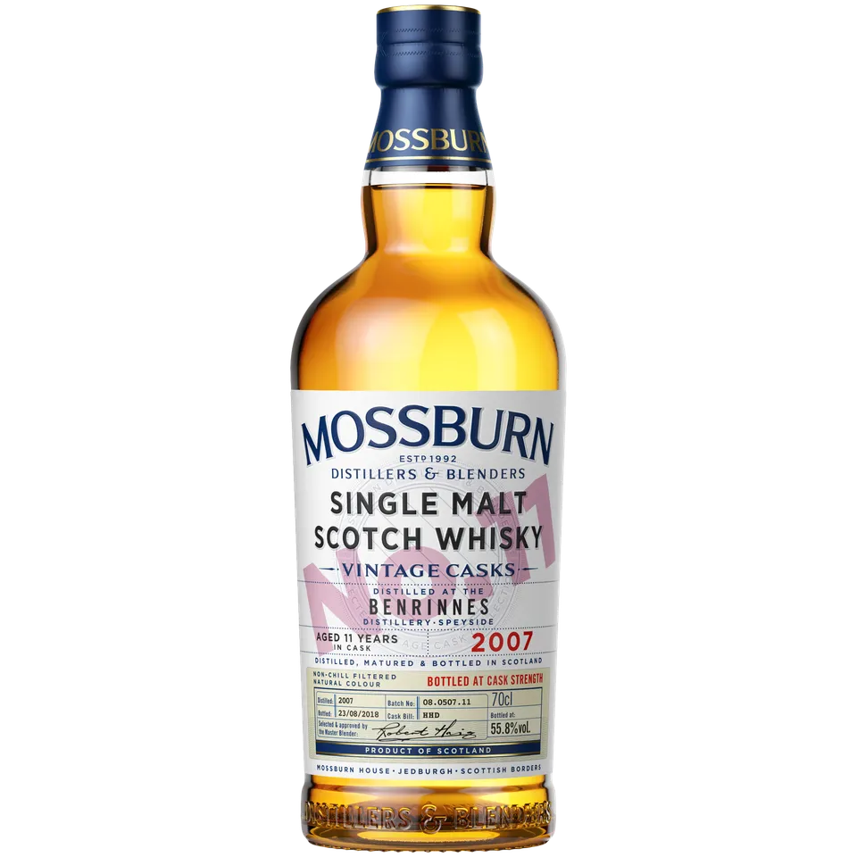 Mossburn No.11 Benrinnes 2007 Single Malt Whisky Sherry
