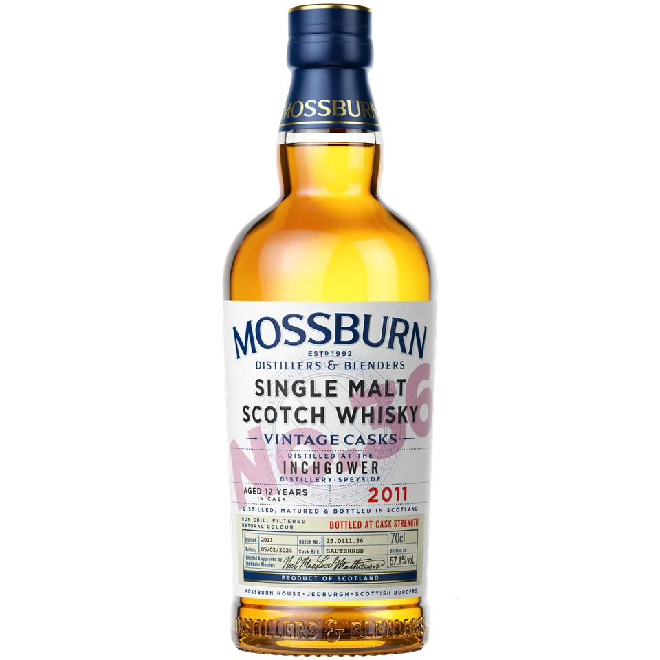 Mossburn Vintage Casks No. 36 Inchgower 2011 Whisky Sauternes Finish