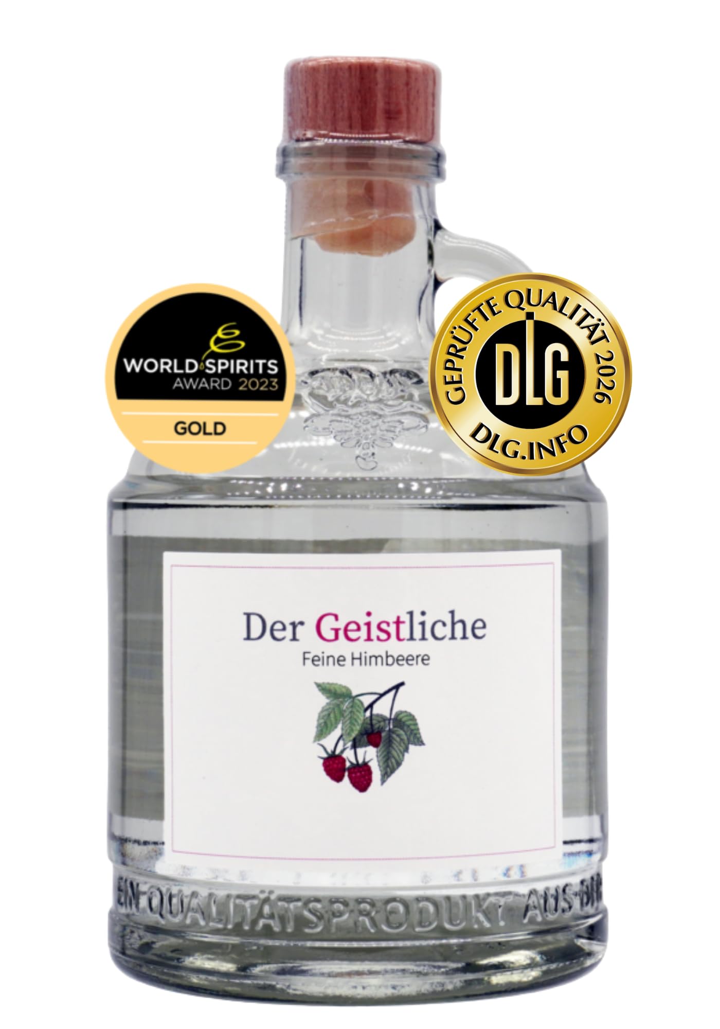 Klosterbrennerei Geistliche Himbeere Geist 0,5l 40%