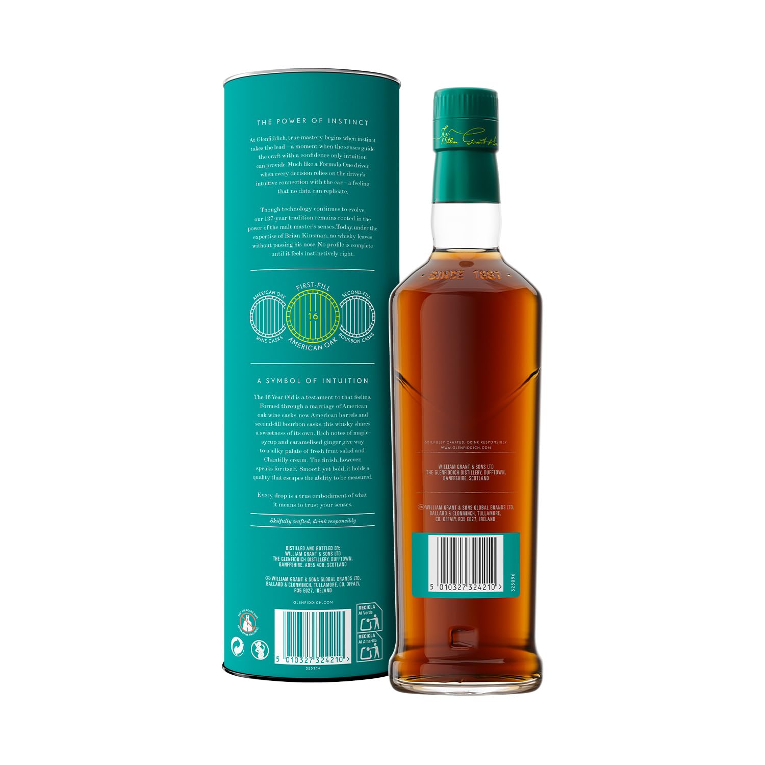 Glenfiddich 16 Jahre Single Malt Whisky 0,7l Limited Edition