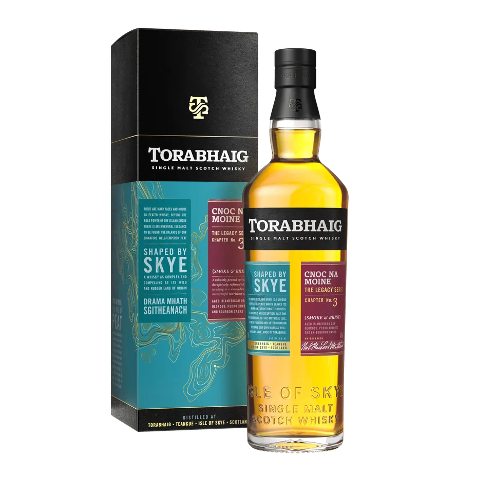 Torabhaig Legacy Cnoc Na Mòine Single Malt Whisky Sherry