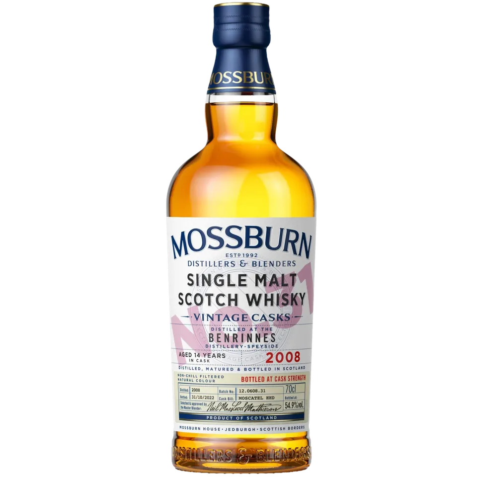 Mossburn Vintage Casks No.31 Benrinnes 2008 Whisky Moscatel