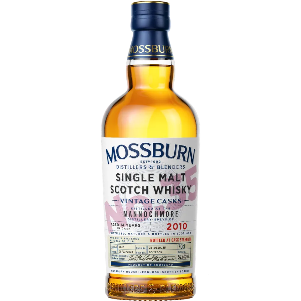 Mossburn Vintage Casks No.35 Mannochmore Whisky Bourbon