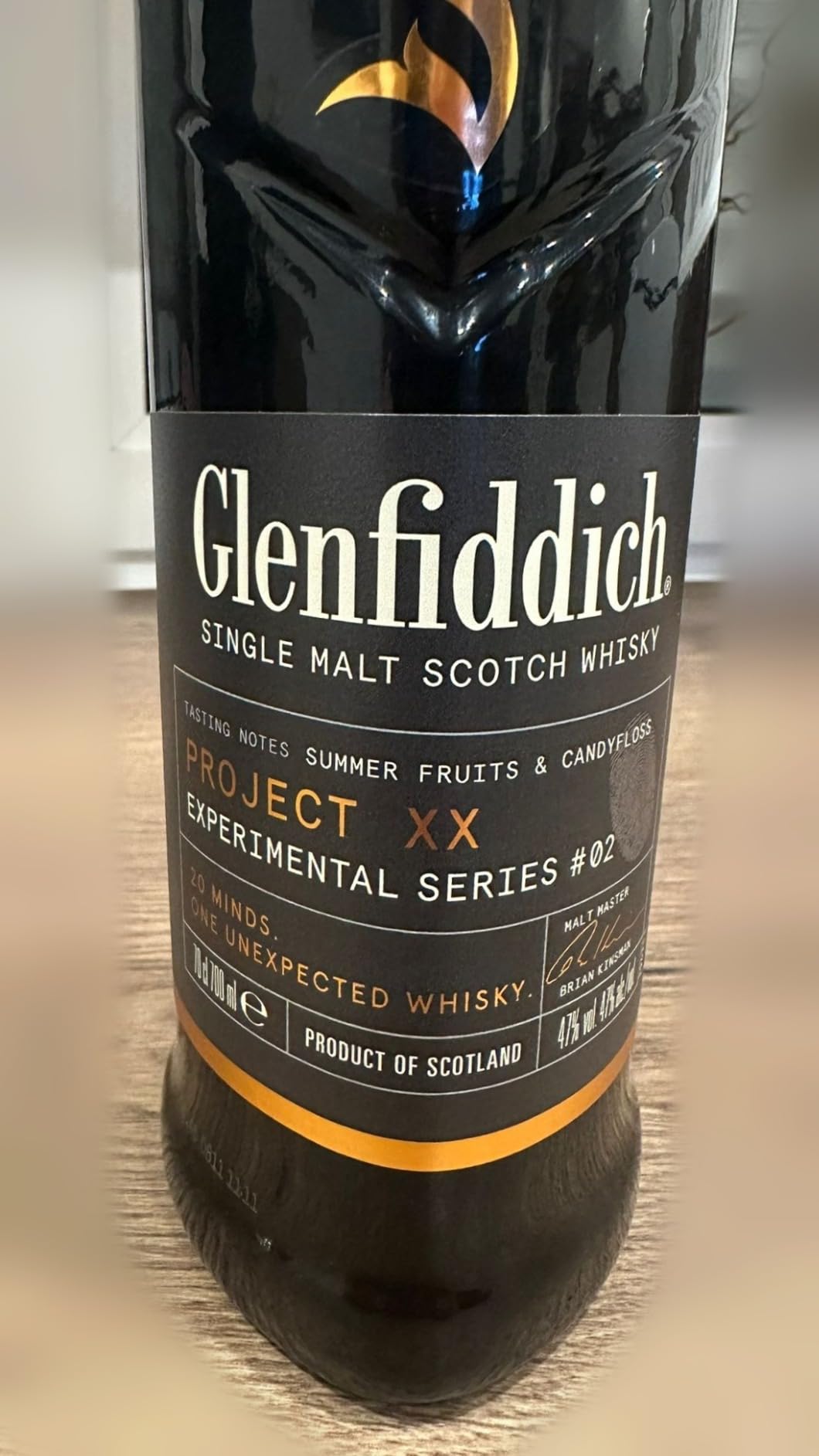 Glenfiddich Experimental Project XX No.2 Single Malt Whisky 0,7l 47% Fass