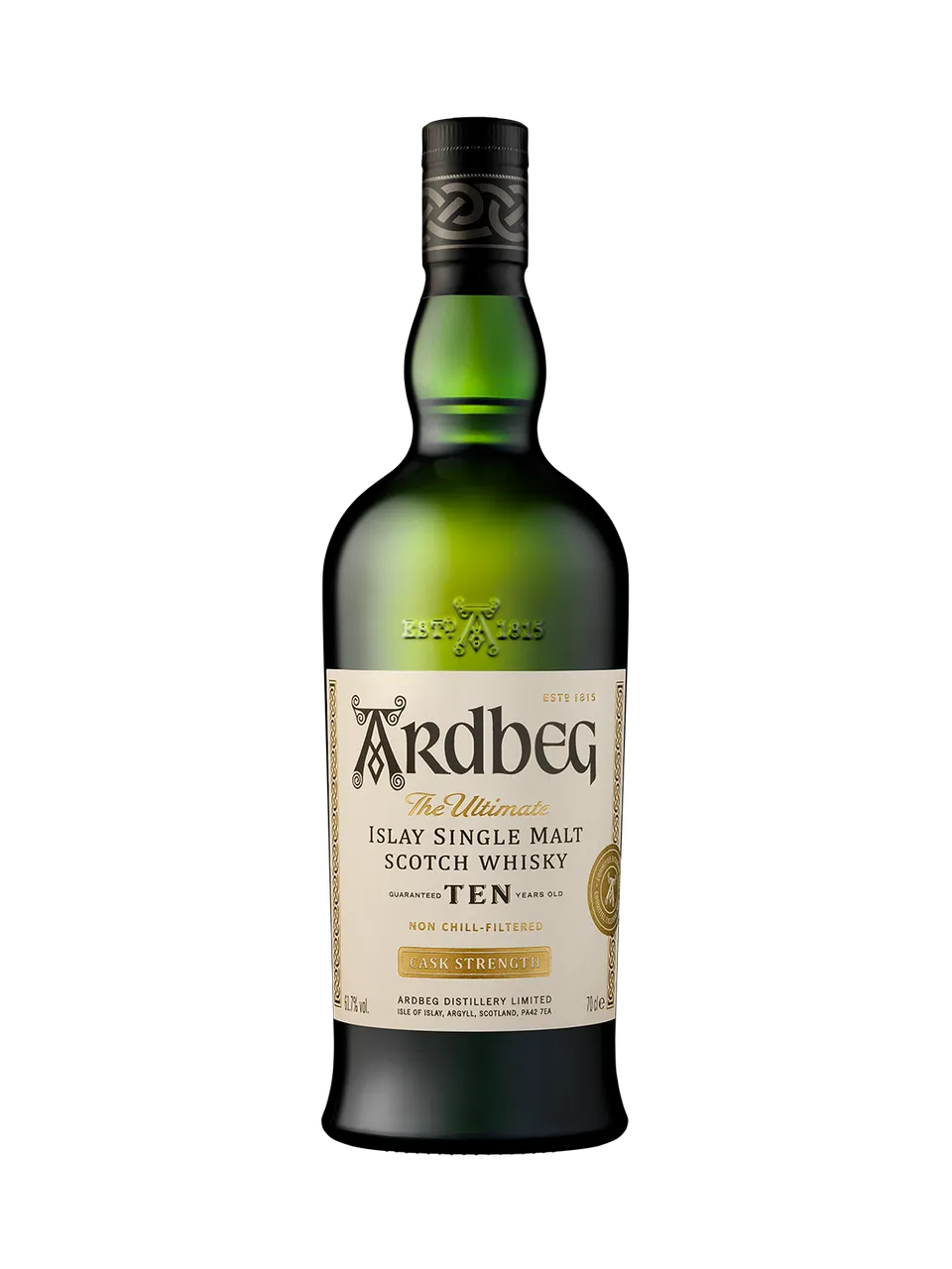 Ardbeg Ten Years Cask Strength Committee Whisky Islay-Rauch 70cl