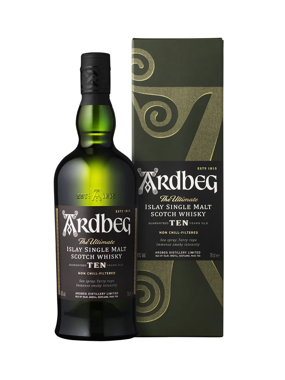 Ardbeg Ten Years Old Single Malt Whisky 0,7l 10 Jahre