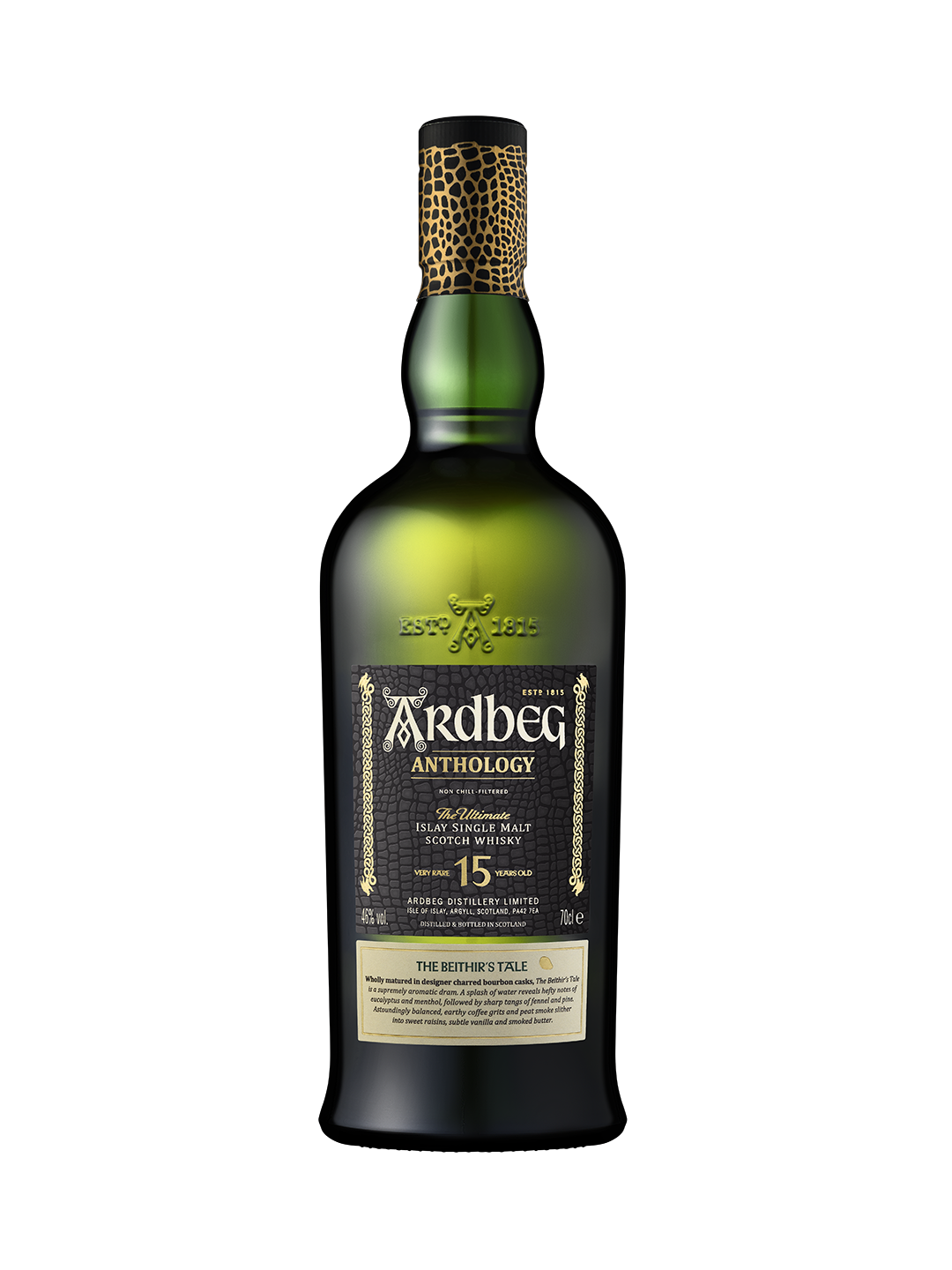 Ardbeg Anthology Beithir's Tale Whisky 15J 0,7l erdig