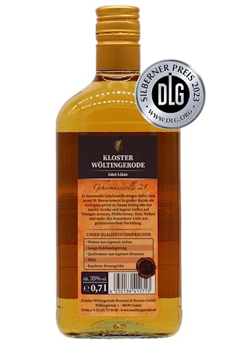 St. Benno Geheimnisvolle 21 Likör 0,5l Kräuter Orange