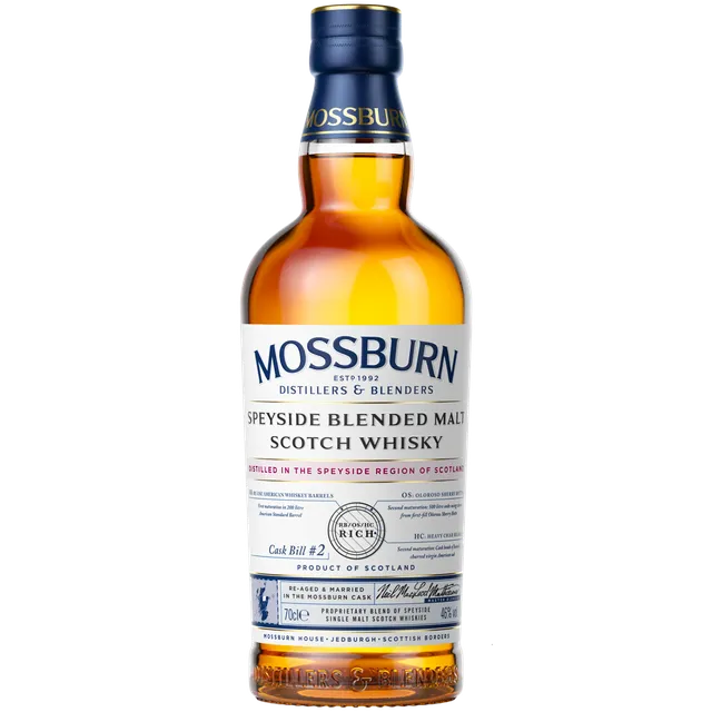Mossburn Signature Casks Speyside Blended Malt Whisky