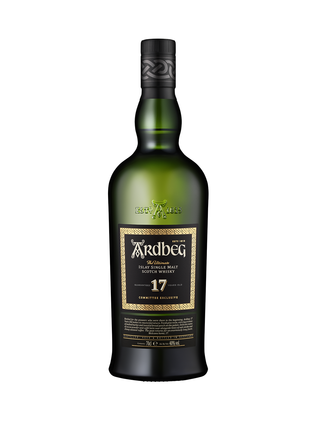 Ardbeg 17 Years Old Committee Whisky 0,7l torfig-mild