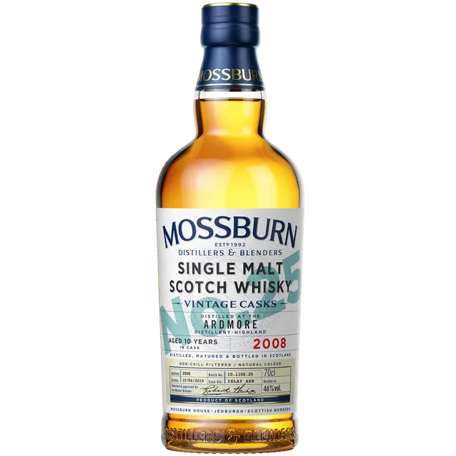 Mossburn Vintage Casks No.25 Ardmore 2008 Whisky rauchig