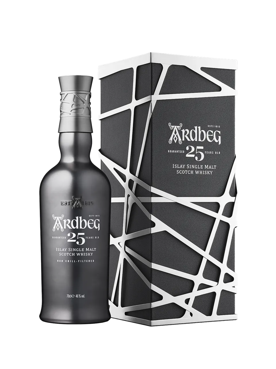 Ardbeg 25 Years Old Whisky Bourbonfass 0,7l komplex