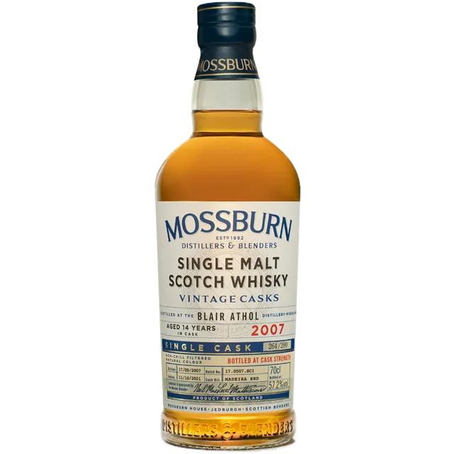 Mossburn Blair Athol 2007 Whisky Madeira Finish