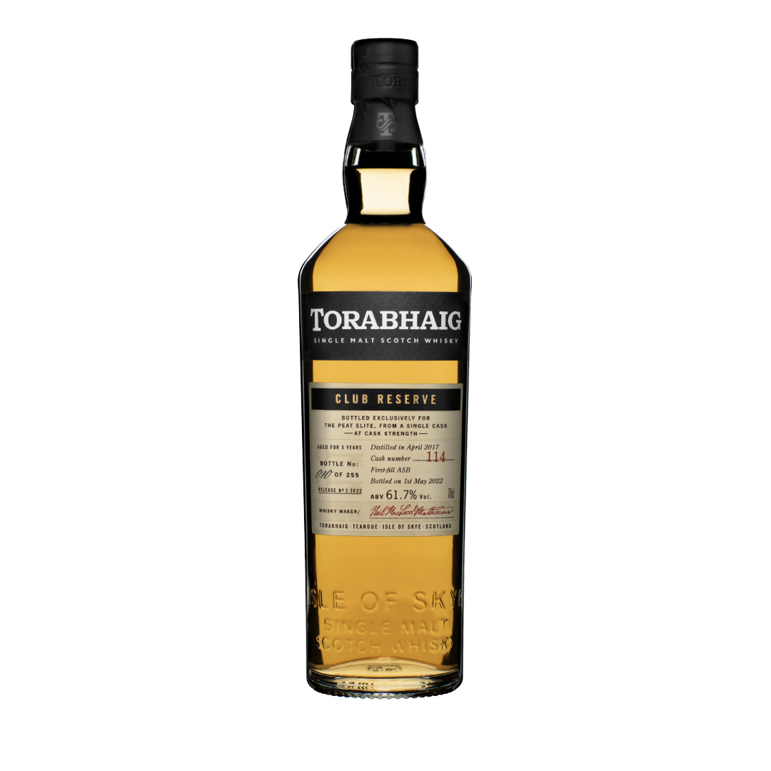 Torabhaig Club Reserve Release No 2 Single Malt Whisky 0,7l torfig