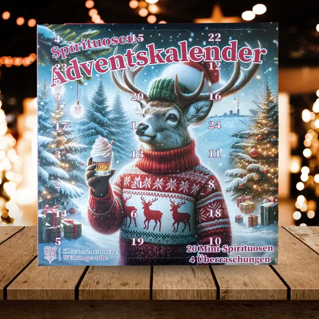 Klosterbrennerei Wöltingerode Spirituosen Adventskalender 24 Türchen Likörset