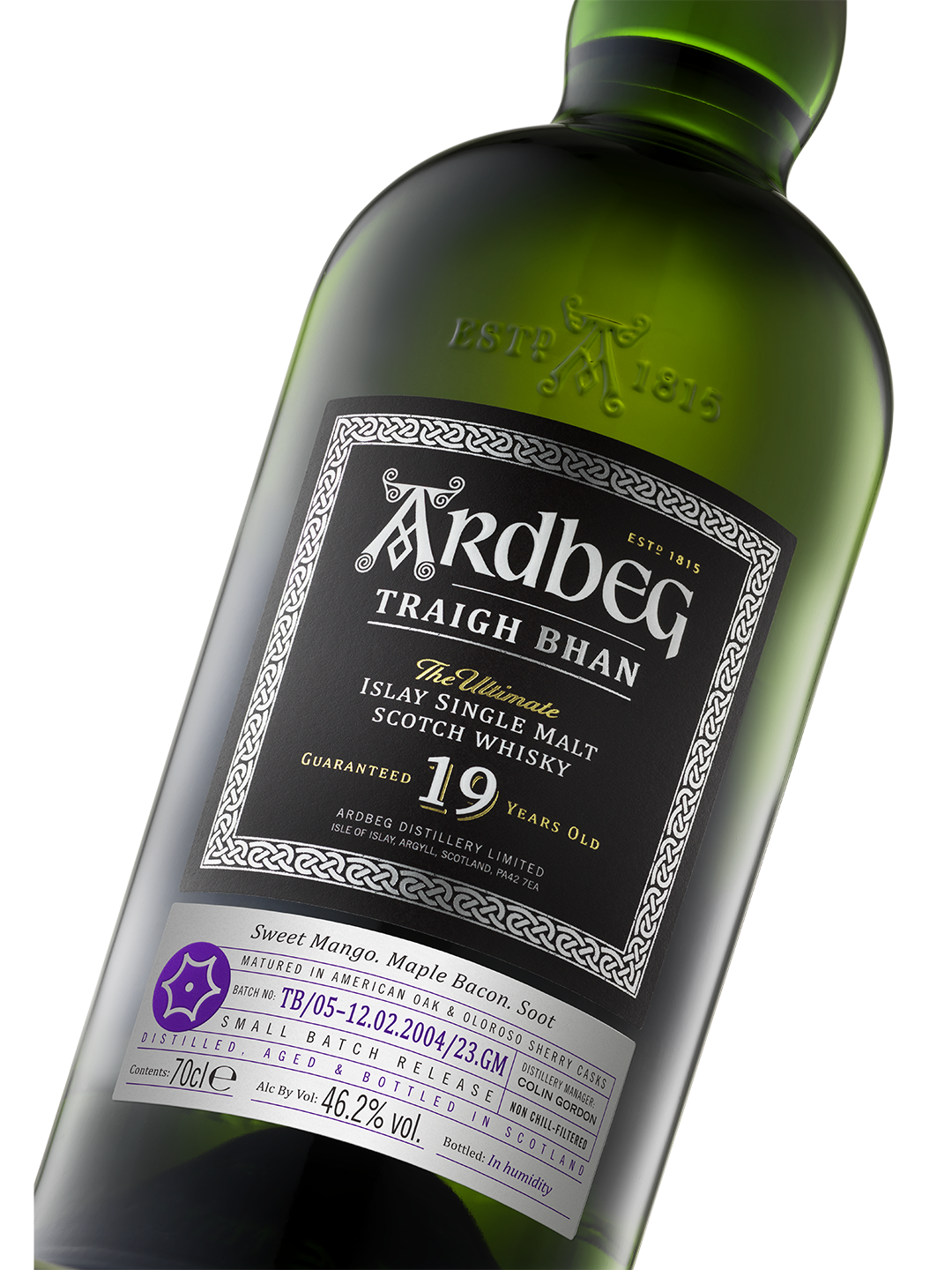 Ardbeg Traigh Bhan Batch 5 Whisky 19 Jahre 0,7l rauchig