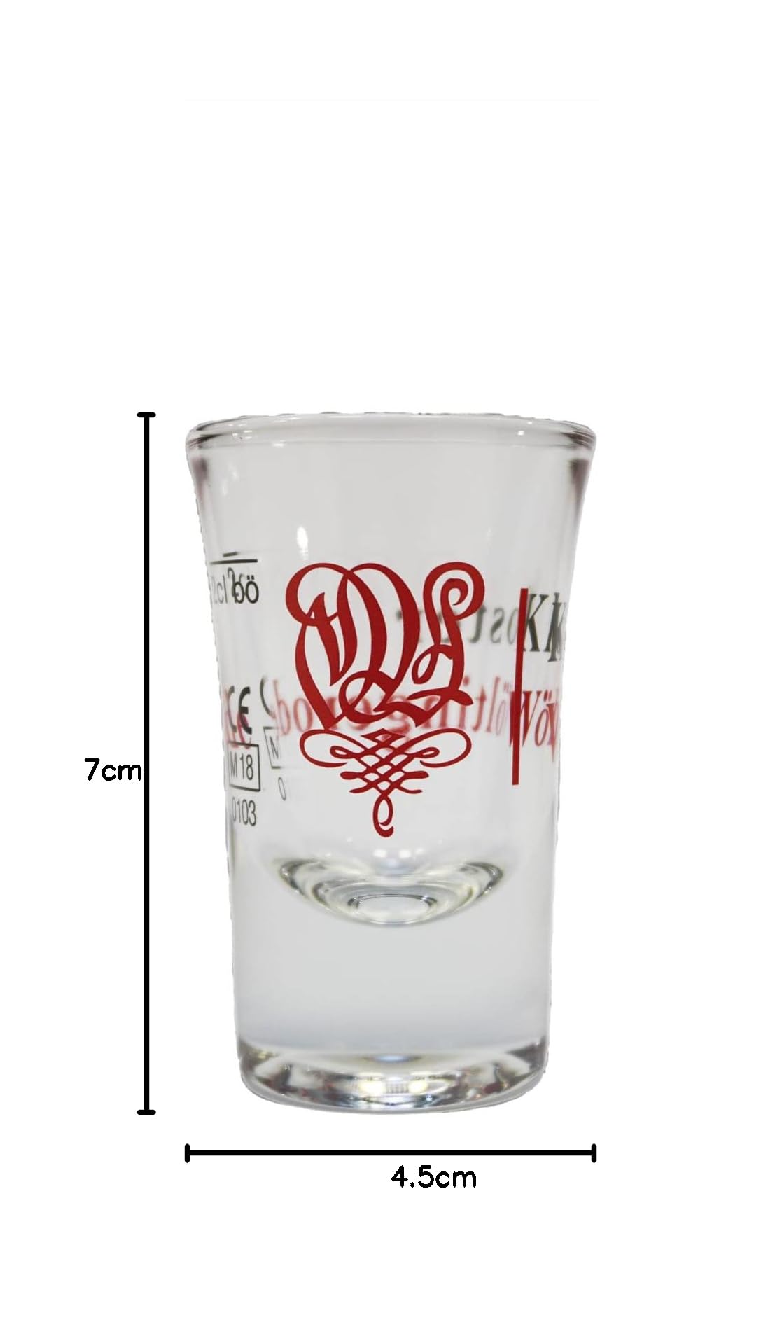 Wöltingerode Pinnchen Shotglas 2cl 6er Pack Glas