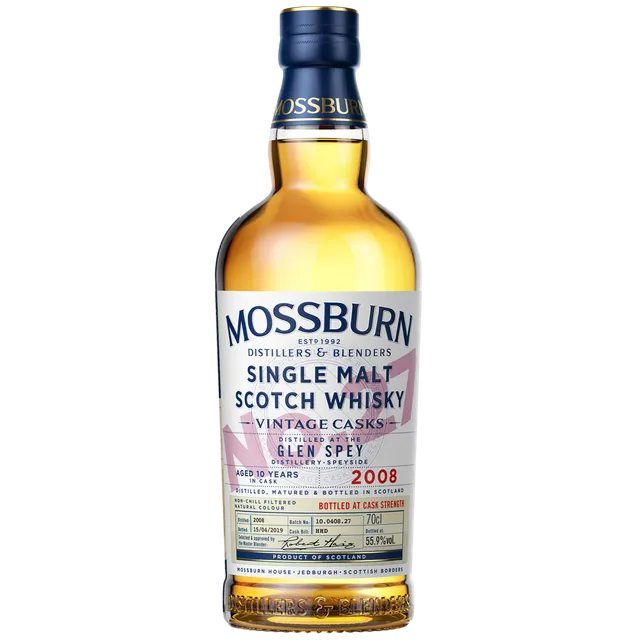 Mossburn Vintage Casks No. 27 Glen Spey Whisky floral leicht