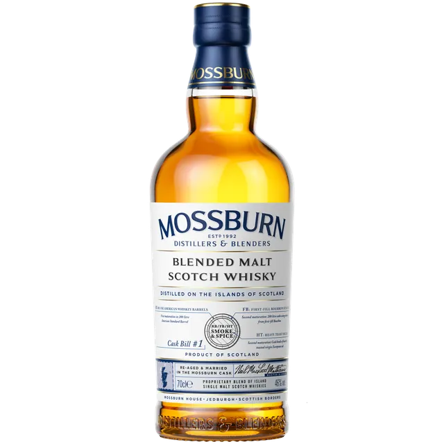 Mossburn Signature Casks Island Whisky rauchig 0,7L
