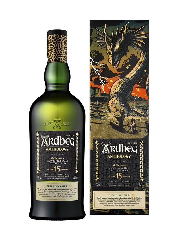 Ardbeg Anthology Beithir's Tale Whisky 15J 0,7l erdig