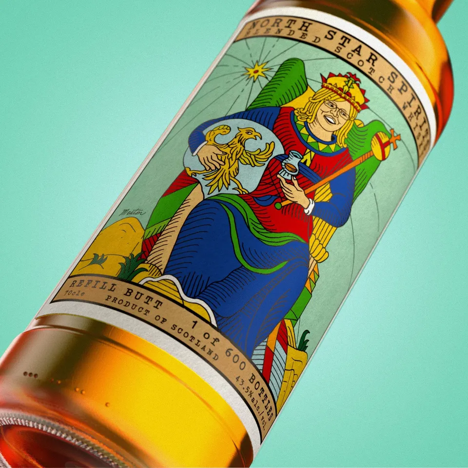 North Star Spirits Empress Tarot 3 Blended Malt Whisky 17J