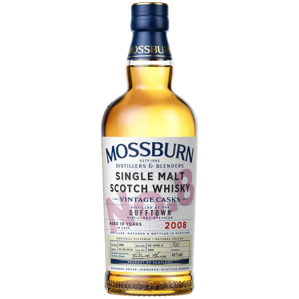 Mossburn No.8 Dufftown 2008 Single Malt Whisky mild