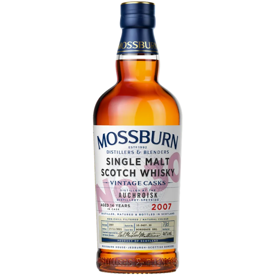 Mossburn No.30 Auchroisk 2007 Whisky Bordeaux-Finish