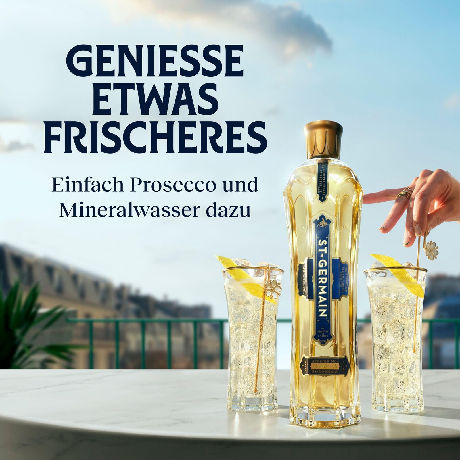 St-Germain Holunderblütenlikör 700ml frisch floral