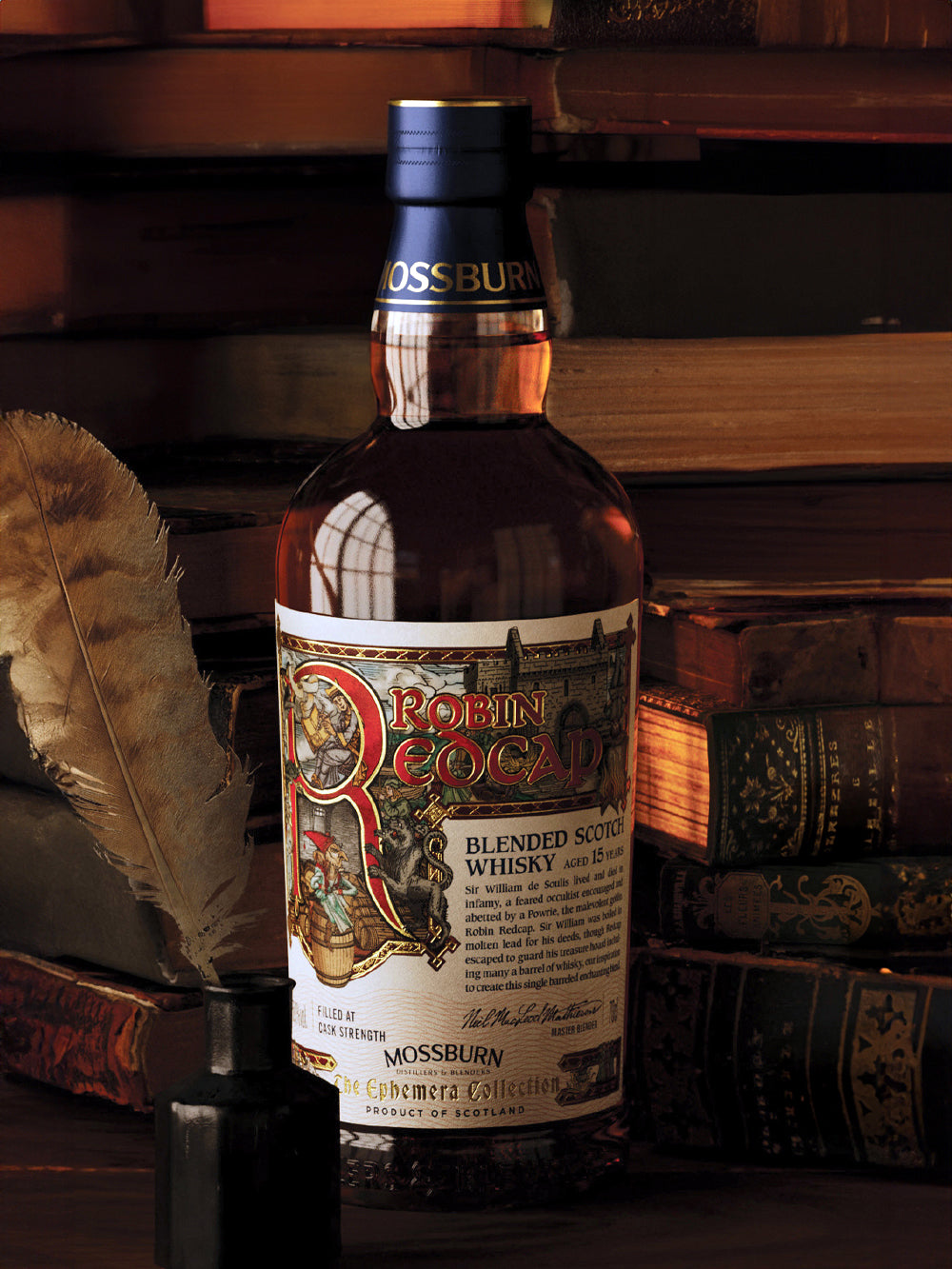 Robin Redcap 15 Jahre Blended Whisky fassstark Geschenk