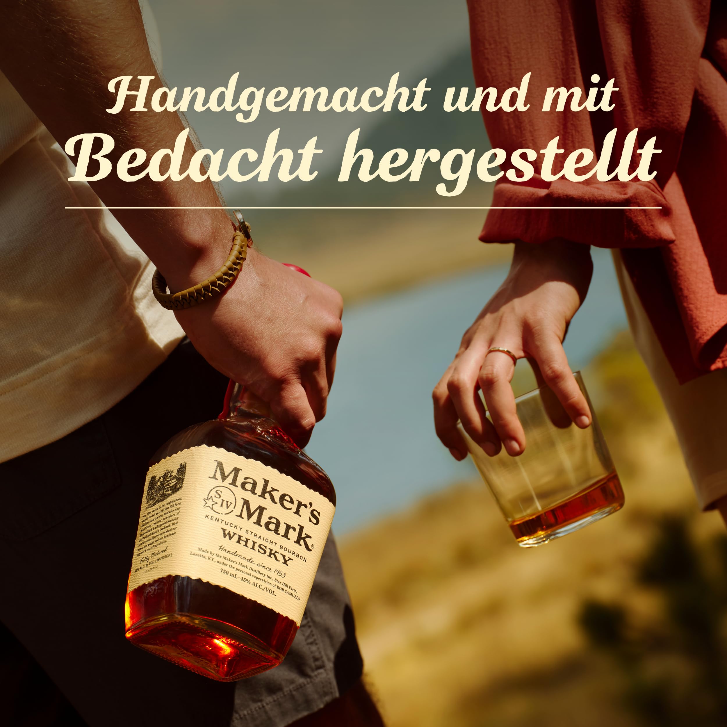 Maker's Mark Kentucky Straight Bourbon Whisky 0,7l mild