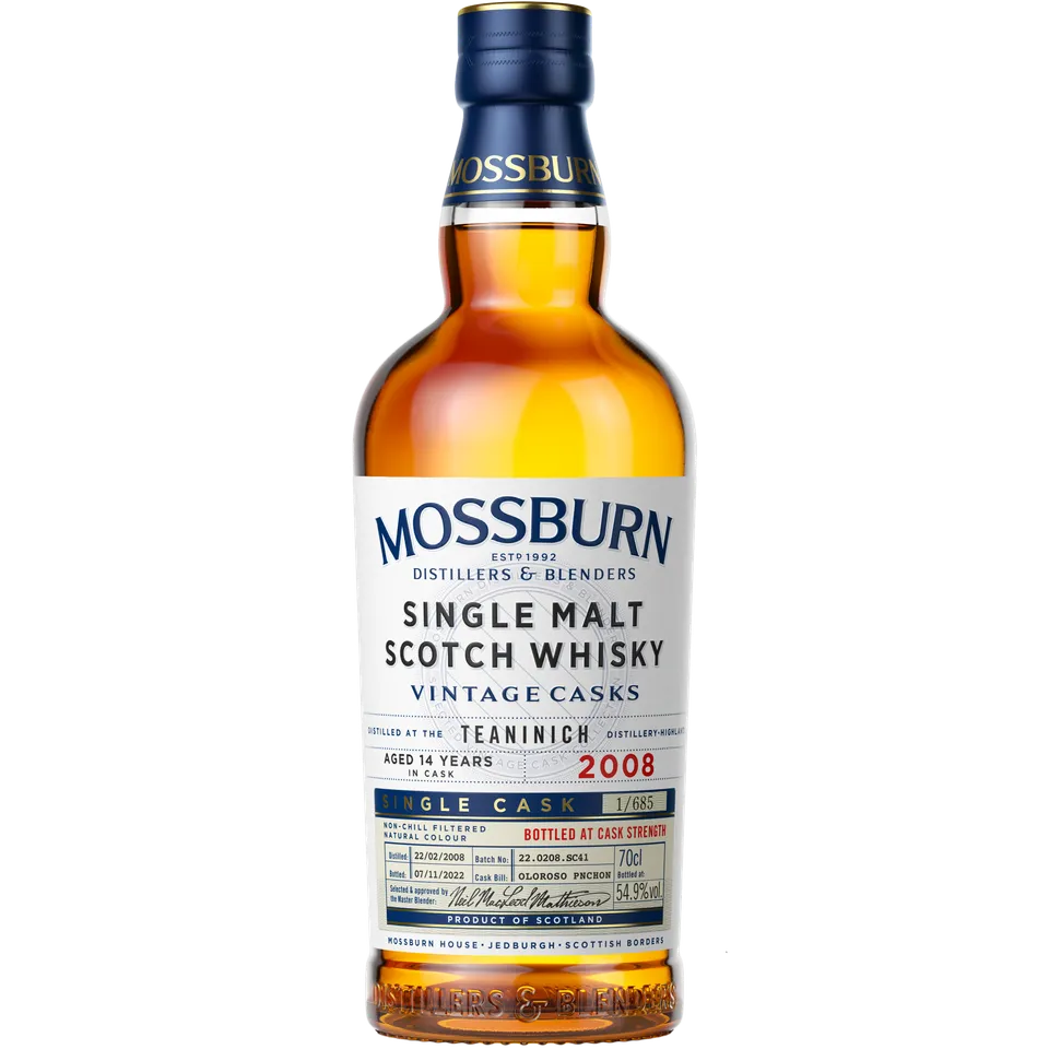 Mossburn Single Cask Teaninich 2008 Whisky Oloroso Finish