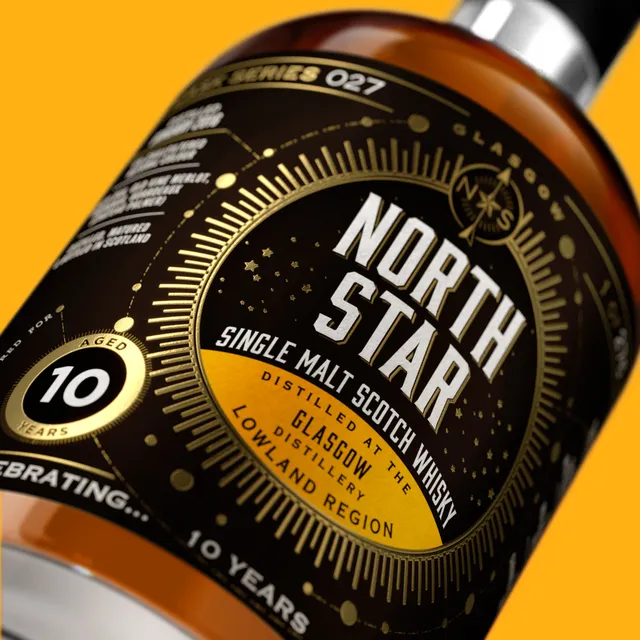 North Star Spirits Glasgow 10 Jahre Single Malt Whisky Merlotfass