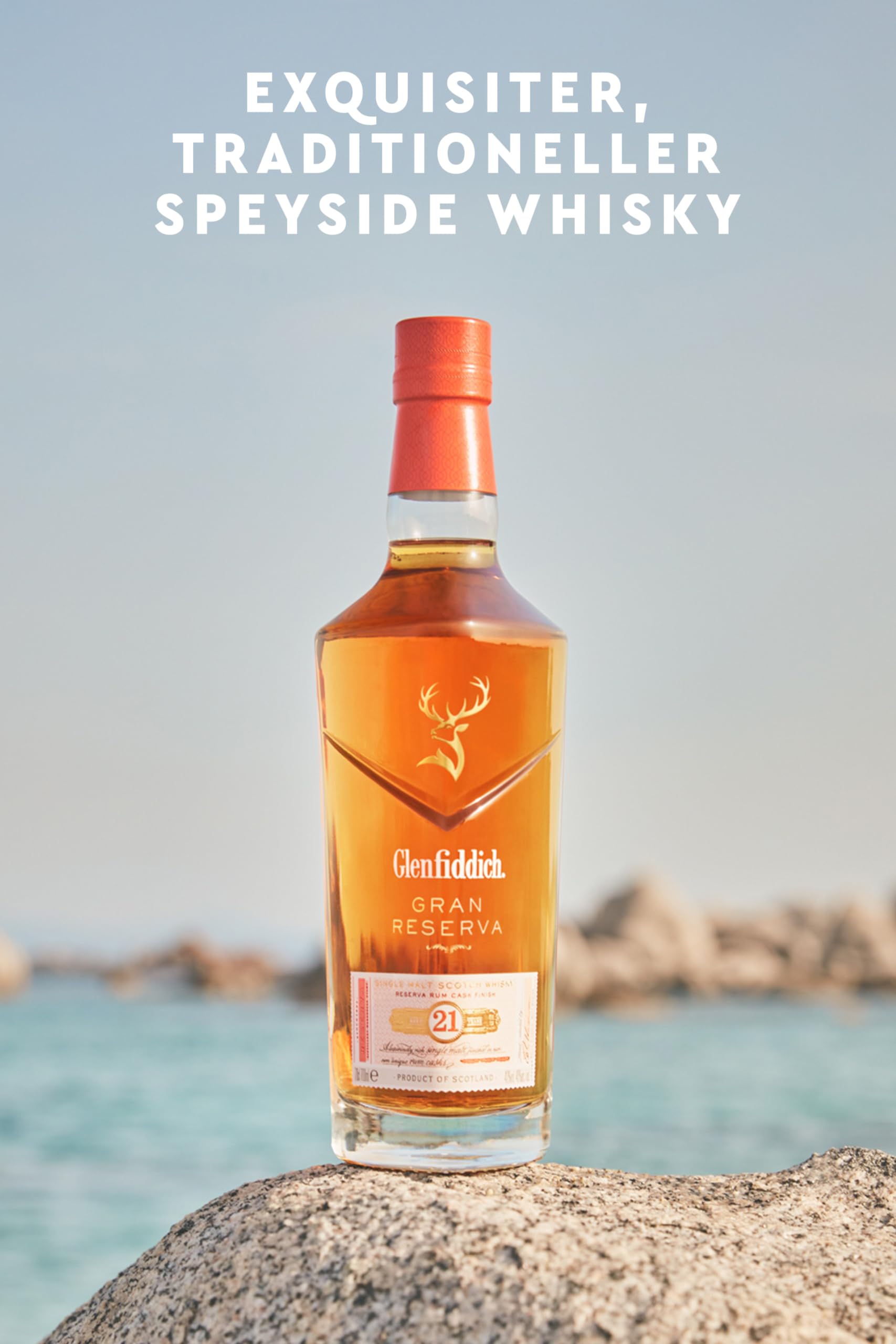 Glenfiddich Gran Reserva 21 Jahre Single Malt Whisky 0,7l Rumfass