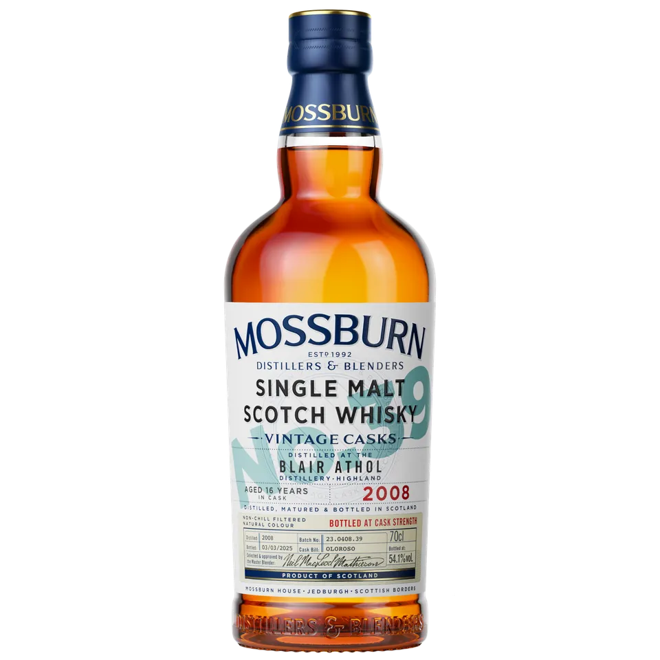 Mossburn No 39 Blair Athol 2008 Single Malt Whisky 0,7l Oloroso
