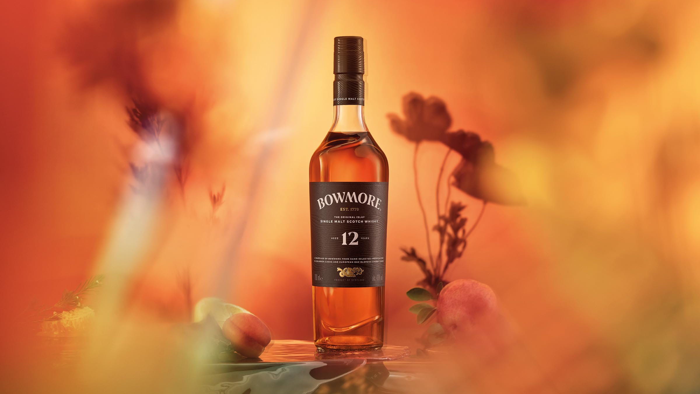 Bowmore 12 Jahre Islay Single Malt Whisky 0,7l rauchig