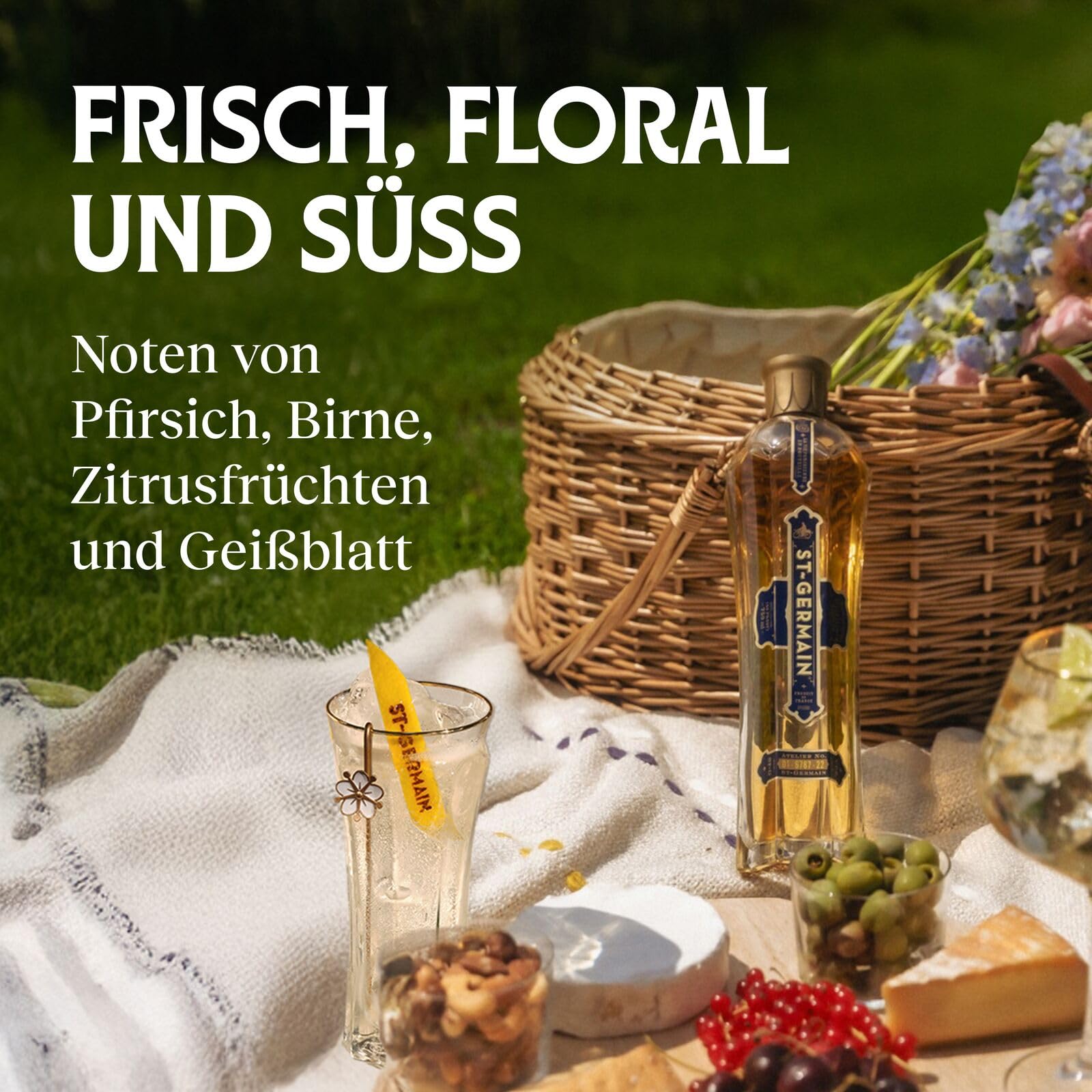 St-Germain Holunderblütenlikör 700ml frisch floral