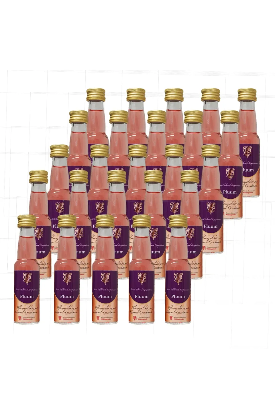 Wöltingerode Kleine Klösterlein Pluum Pflaumenlikör 25x0,02l
