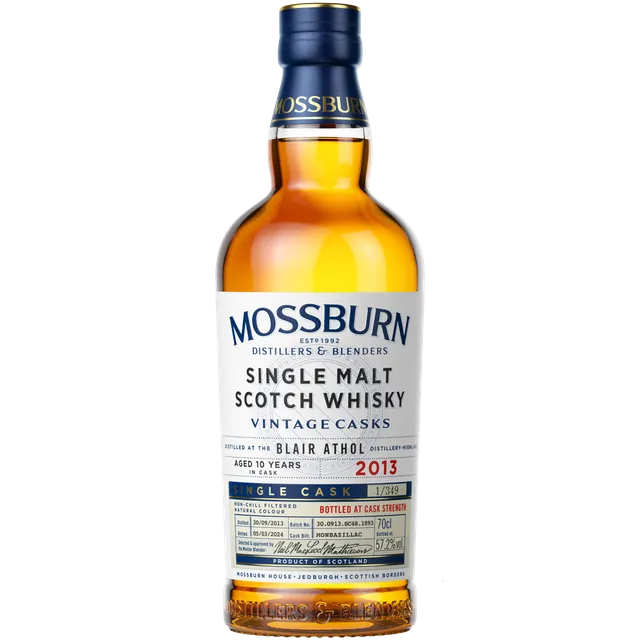 Mossburn Single Cask Blair Athol 2013 Whisky Monbazillac Finish