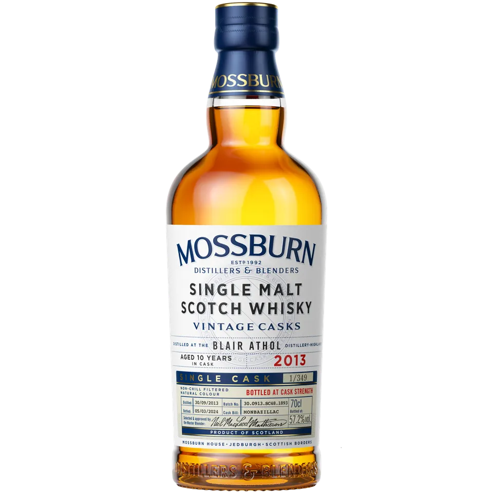 Mossburn Single Cask Blair Athol 2013 Whisky Monbazillac Finish