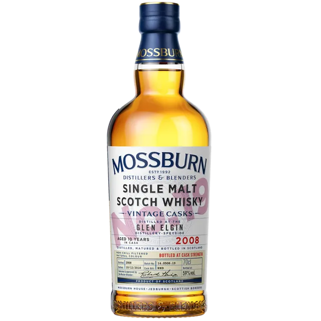 Mossburn No.19 Glen Elgin 2008 Whisky sanft