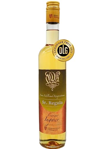 Sr. Regula Feuriger Ingwer Likör 0,5l Eichenfass