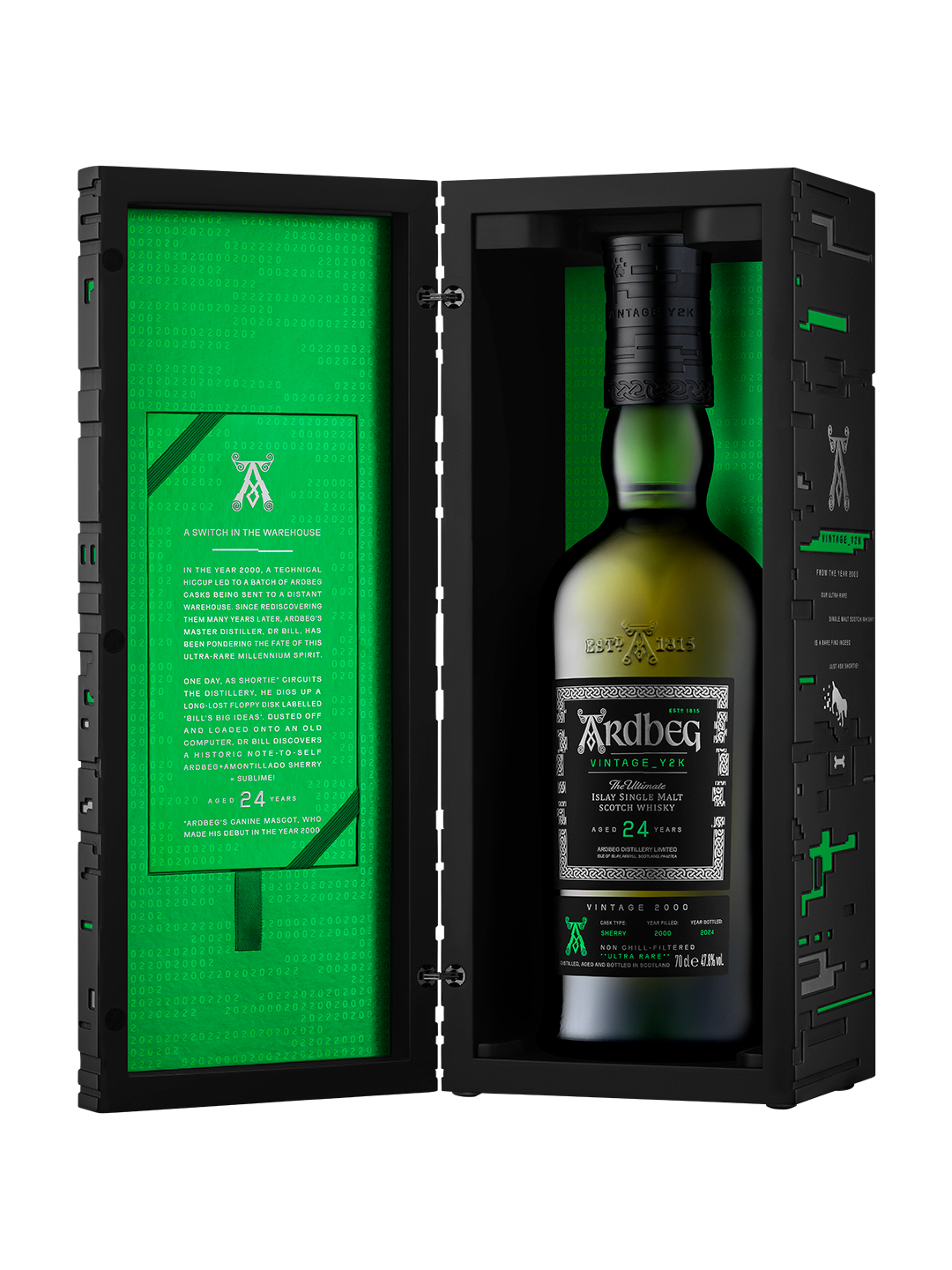 Ardbeg Vintage Y2K Whisky 24 Jahre 0,7l Sherryfass
