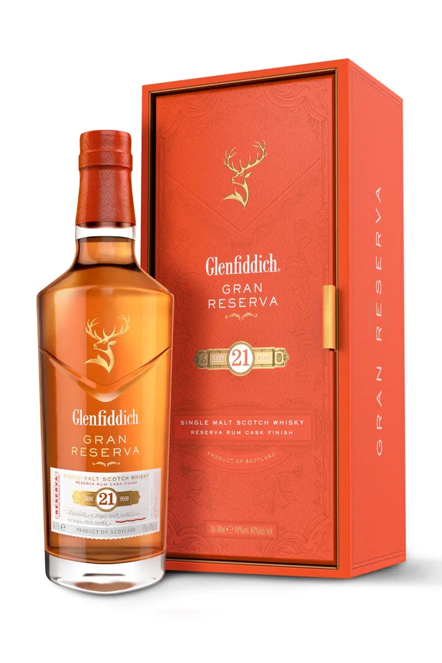 Glenfiddich Gran Reserva 21 Jahre Single Malt Whisky 0,7l Rumfass