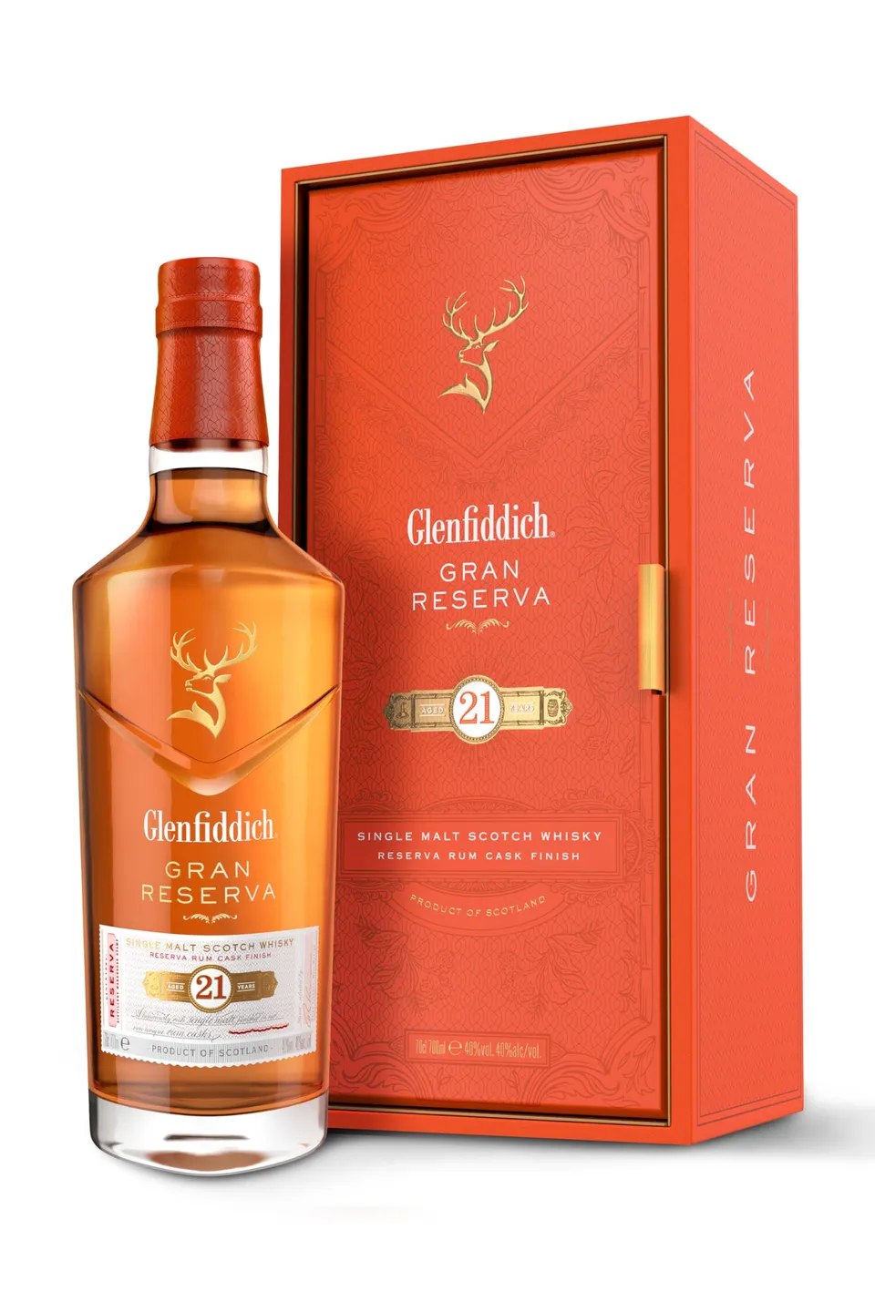 Glenfiddich Gran Reserva 21 Jahre Single Malt Whisky 0,7l Rumfass