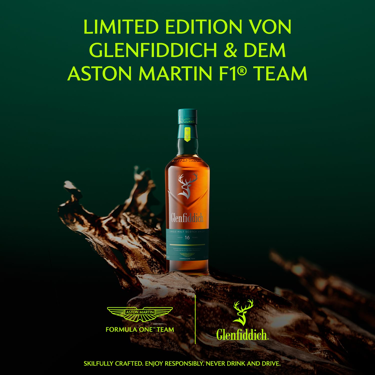 Glenfiddich 16 Jahre Single Malt Whisky 0,7l Limited Edition