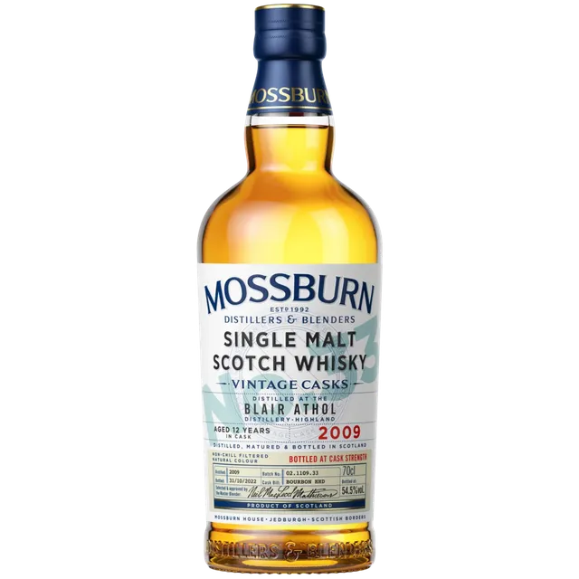 Mossburn No.33 Blair Athol 2009 Whisky Bourbonfass
