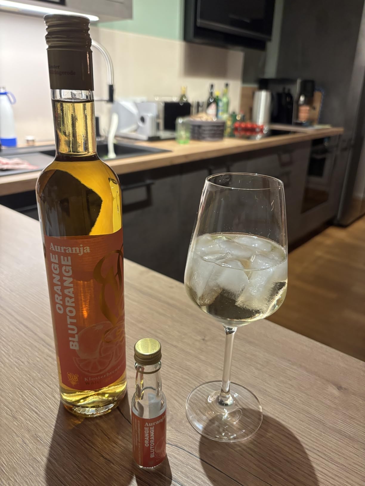 Auranja Orange Blutorange Likör 0,5l Zitrus