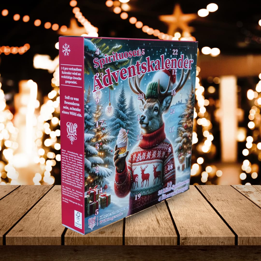 Klosterbrennerei Wöltingerode Spirituosen Adventskalender 24 Türchen Likörset