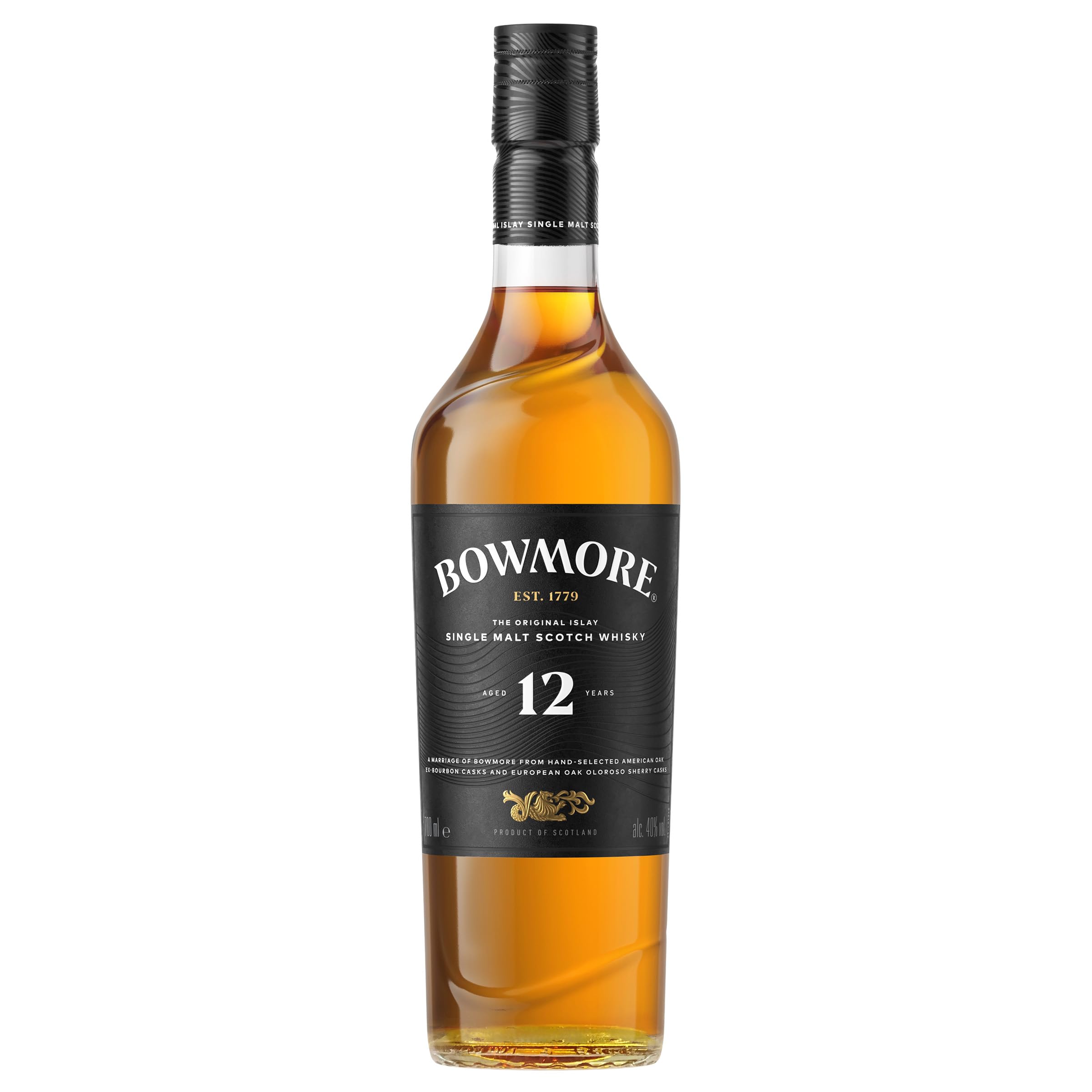 Bowmore 12 Jahre Islay Single Malt Whisky 0,7l rauchig