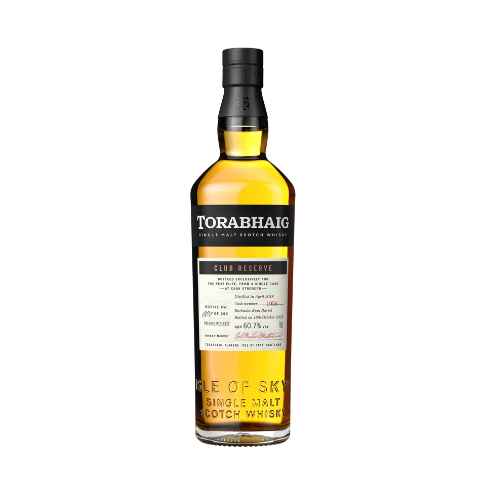Torabhaig Club Reserve No 5 Single Malt Whisky Rumfass